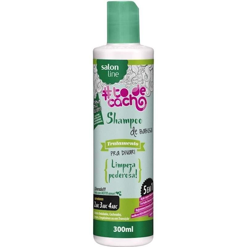 Encontraproduto.com.br - Shampoo Tratamento Baby Salon Line To Cacho 300Ml - Salon Line To De Cacho