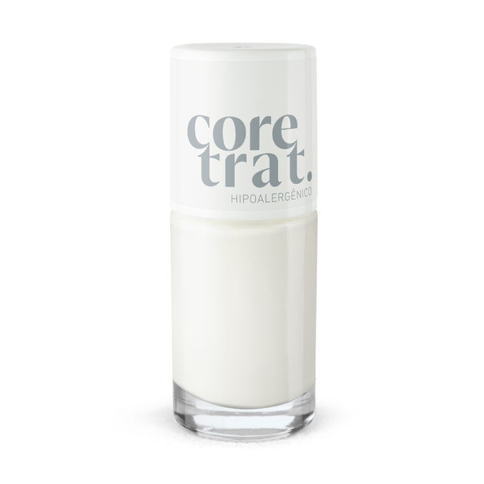 Encontraproduto.com.br - Esmalte Coretrat Efeito Gel 8,5ml Tule Branco - Blant