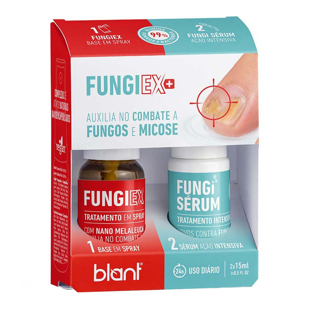Encontraproduto.com.br - Kit Blant Fungiex 2x1