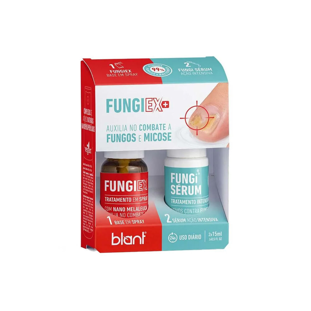 Encontraproduto.com.br - Kit Blant Fungiex 2x1