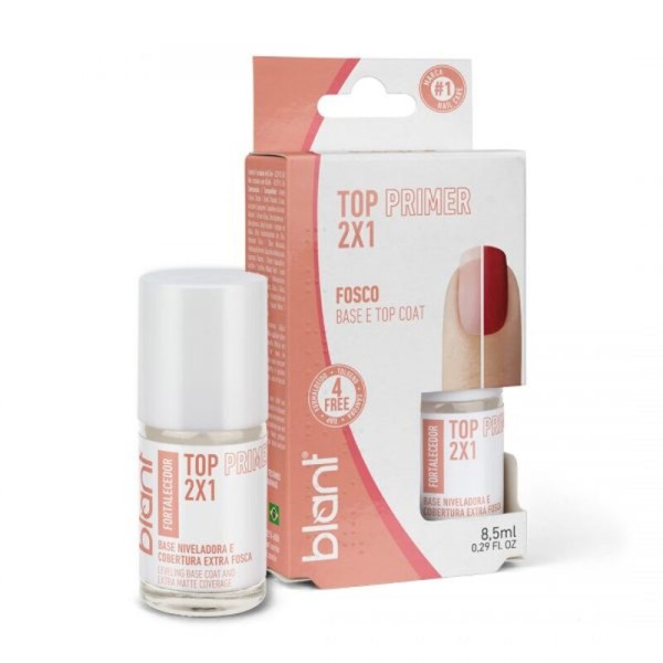 Encontraproduto.com.br - Esmalte Top Primer 2x1 Blant - 8,5ml