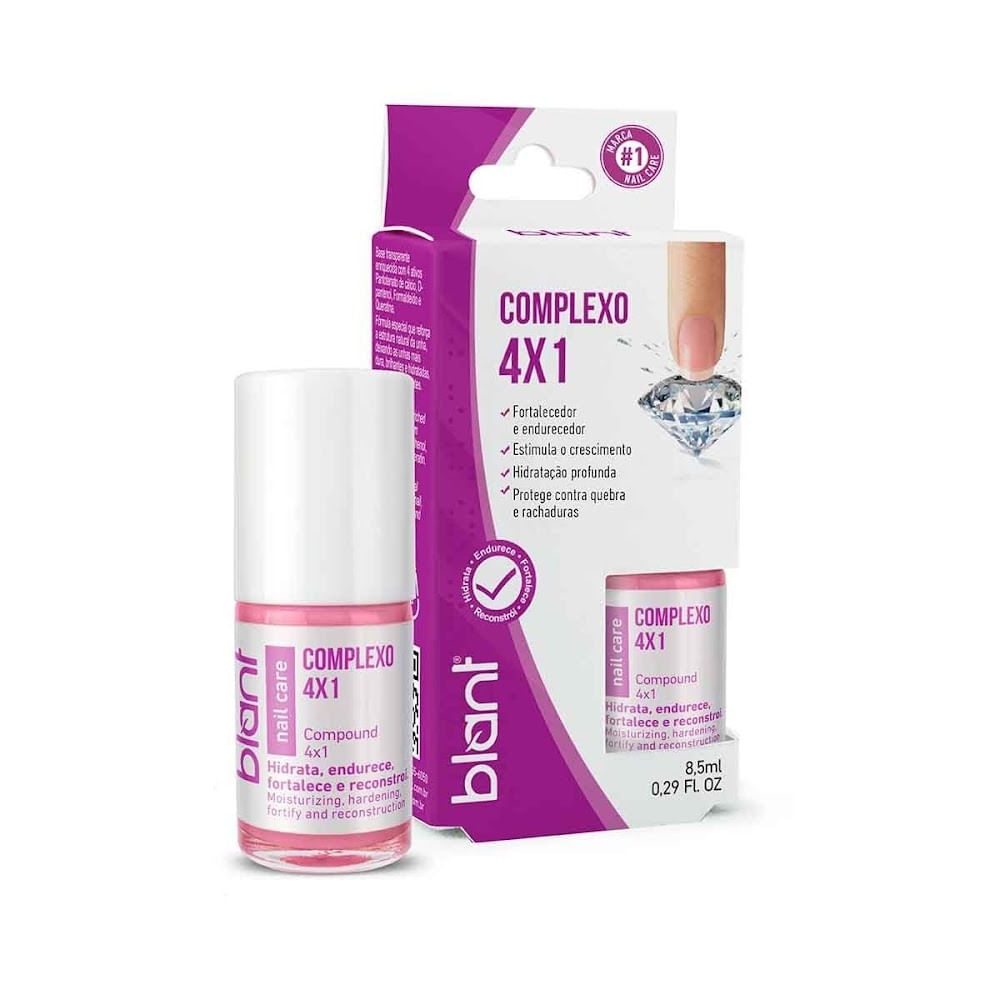 Encontraproduto.com.br - Base Tratamento 8,5ml Complexo 4x1 - Blant