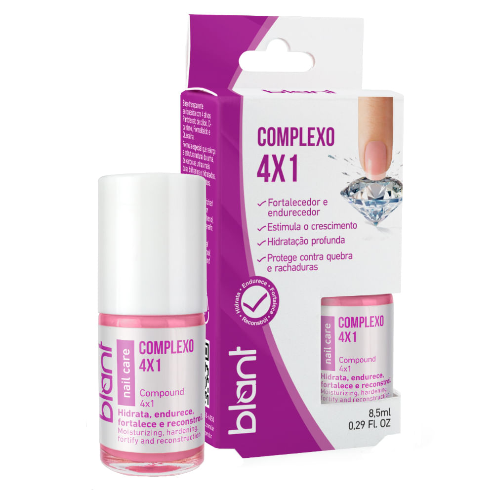 Encontraproduto.com.br - Base Tratamento 8,5ml Complexo 4x1 - Blant