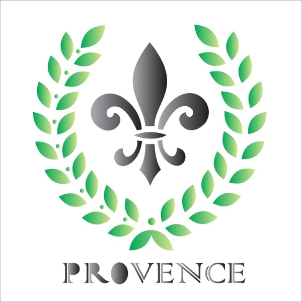Stencil 14 x 14 cm Provence Ref.1142 OPA