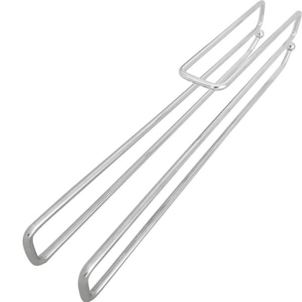 Encontraproduto.com.br - Suporte Porta Taças De Encaixe Simples Cromado Armário