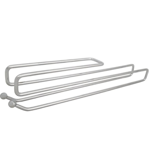 Encontraproduto.com.br - Suporte Porta Taças De Encaixe Simples Cromado Armário