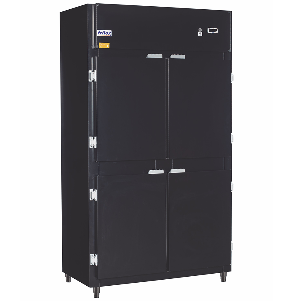 Encontraproduto.com.br - Mini Câmara Comercial RF-064 Plus 4 Portas  - Preta Frilux