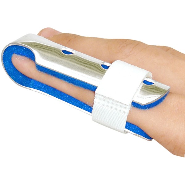 Encontraproduto.com.br - Imobilizador para dedo Splint Duplo BracePahuer M - unidade