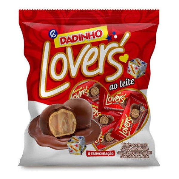 Encontraproduto.com.br - Bombom Recheado Dadinho Lovers 413g - Dizioli