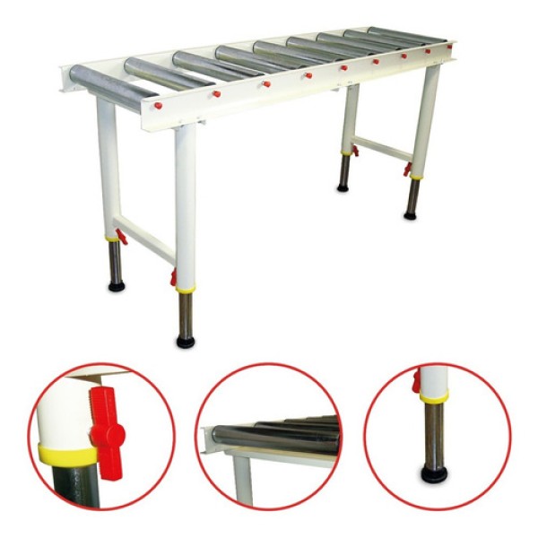 Encontraproduto.com.br - Pista C/ 9 Roletes 1650x500mm Pra/9 - Maksiwa