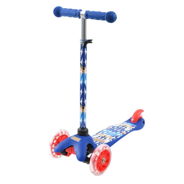 Encontraproduto.com.br - Patinete Sonic 3 Rodas Com Luz E Led Bbr S007