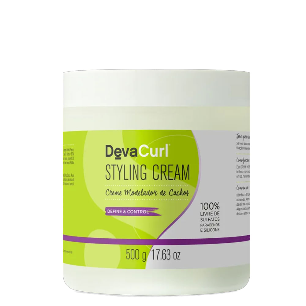 Encontraproduto.com.br - Deva Curl Styling Cream - Creme Modelador 500g