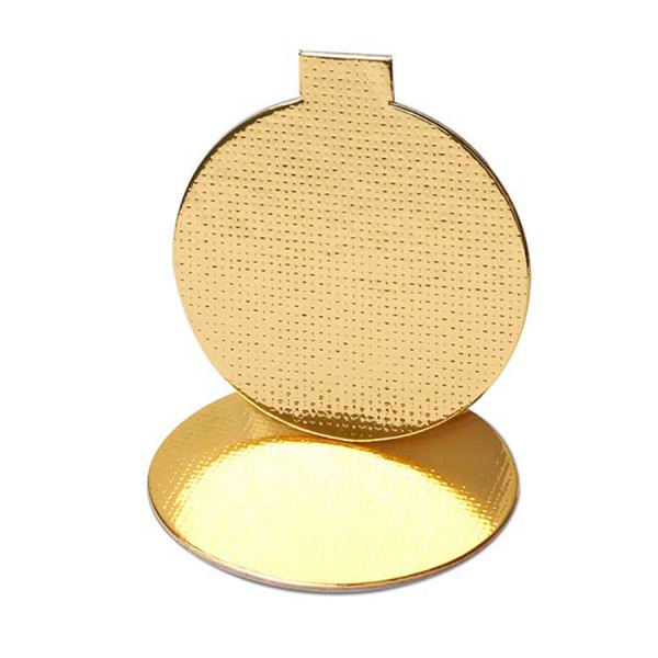 Encontraproduto.com.br - Base Para Doce Classic Redonda Ouro 8.0CM 25UN STALDEN