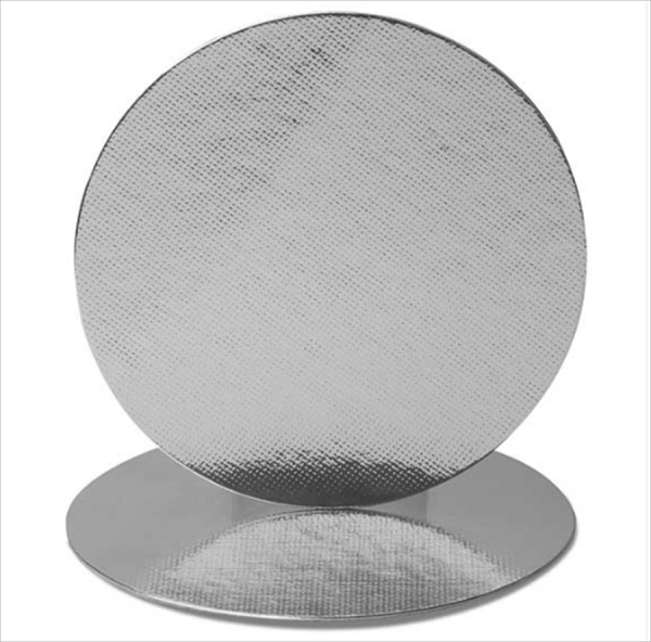 Encontraproduto.com.br - Base para Bolo Classic Redonda Prata 28cm com 10 un STALDEN