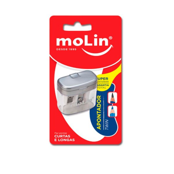 Encontraproduto.com.br - Apontador Molin com Deposito Twin Bt un