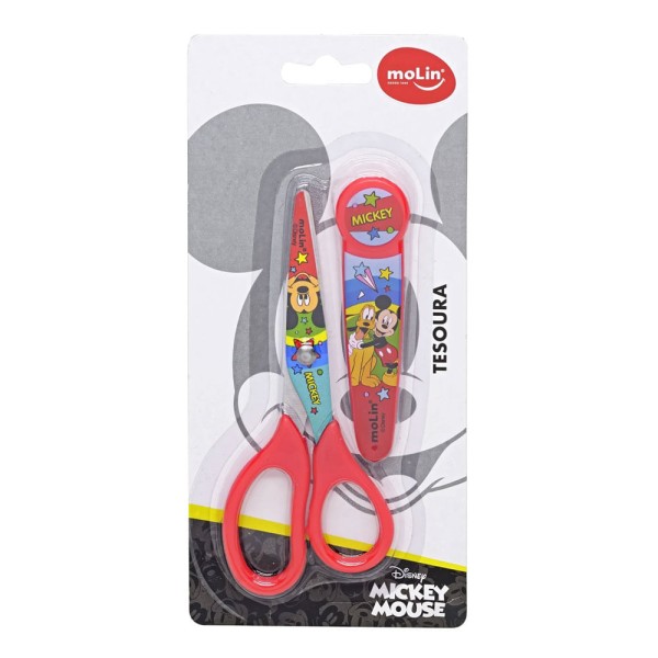 Encontraproduto.com.br - Tesoura Molin Escolar Personagem Mickey