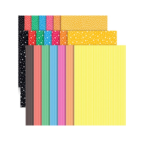 Encontraproduto.com.br - Bloco Ecocores Textura Visual 7 Cores