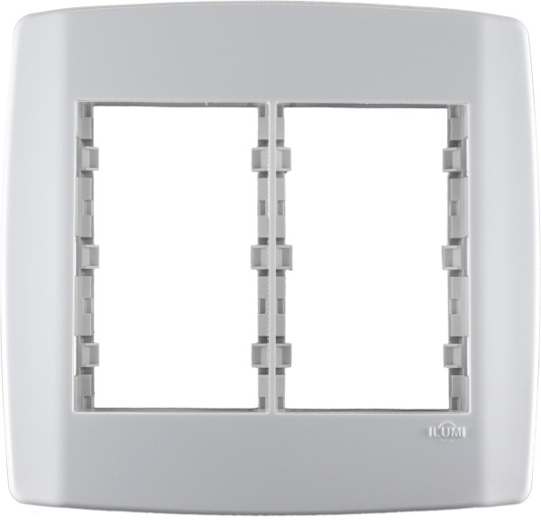 Placa Ilumi 4x4 3+3 Módulo Ilumi S Juntos com Suporte Slim