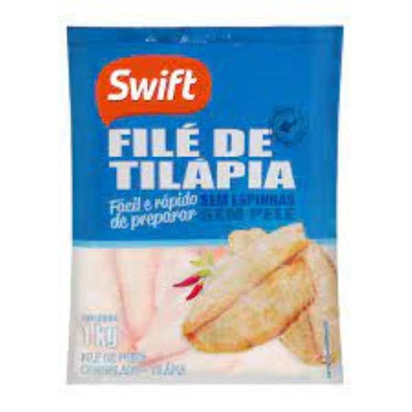 Encontraproduto.com.br - Filé de Tilápia Congelado Swift 1 kg