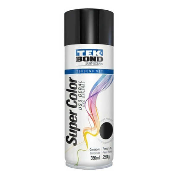 Tinta Spray Uso Geral 350 Ml Alumínio Tekbond
