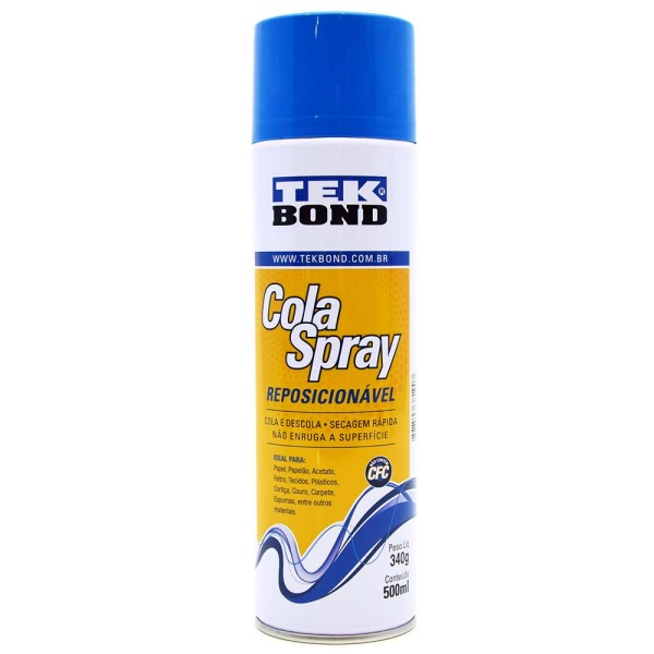 Encontraproduto.com.br - COLA SPRAY REPOSICIONAVEL 340G/500ML R.21593006200