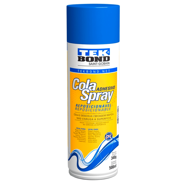 Encontraproduto.com.br - COLA SPRAY REPOSICIONAVEL 340G/500ML R.21593006200