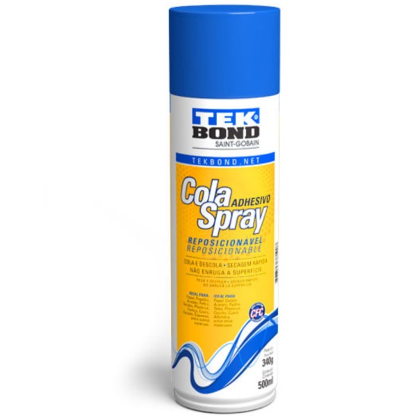 Encontraproduto.com.br - COLA SPRAY REPOSICIONAVEL 340G/500ML R.21593006200