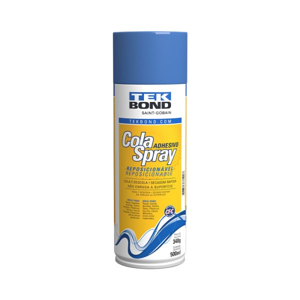 Encontraproduto.com.br - COLA SPRAY REPOSICIONAVEL 340G/500ML R.21593006200