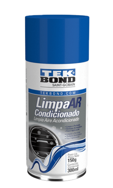 Encontraproduto.com.br - Limpador De Ar Condicionado Carro Novo 300ml - 21551000510 - Tekbond