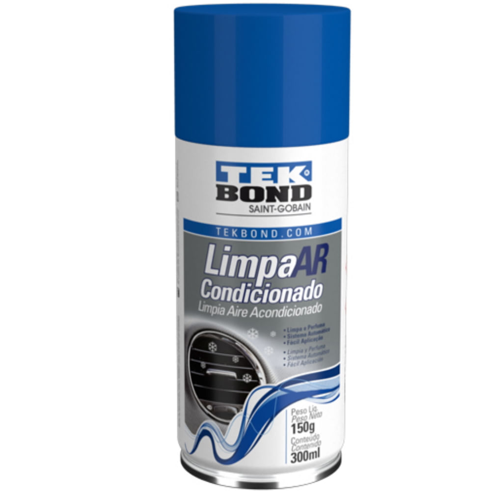 Encontraproduto.com.br - Limpador De Ar Condicionado Carro Novo 300ml - 21551000510 - Tekbond