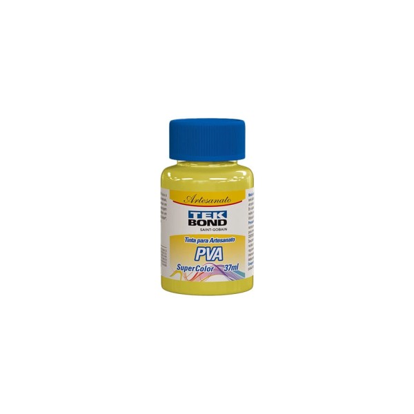 Encontraproduto.com.br - Tinta PVA Tubo Tekbond Amarelo Siciliano 37ml