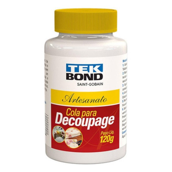 COLA PARA DECOUPAGE ARTESANATO 120G FRASCO R.26400112000