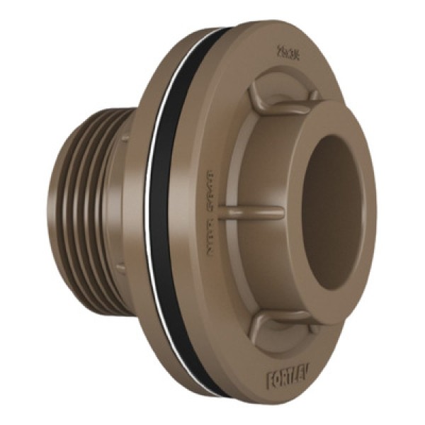 Adaptador com Flange para Caixa DÁgua Soldável PVC 25mm Fortlev
