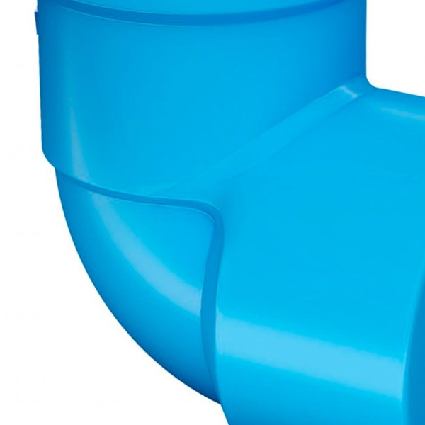 Encontraproduto.com.br - Joelho 90º Soldável com Bucha de Latão PVC Fortlev NBR 5648 Azul