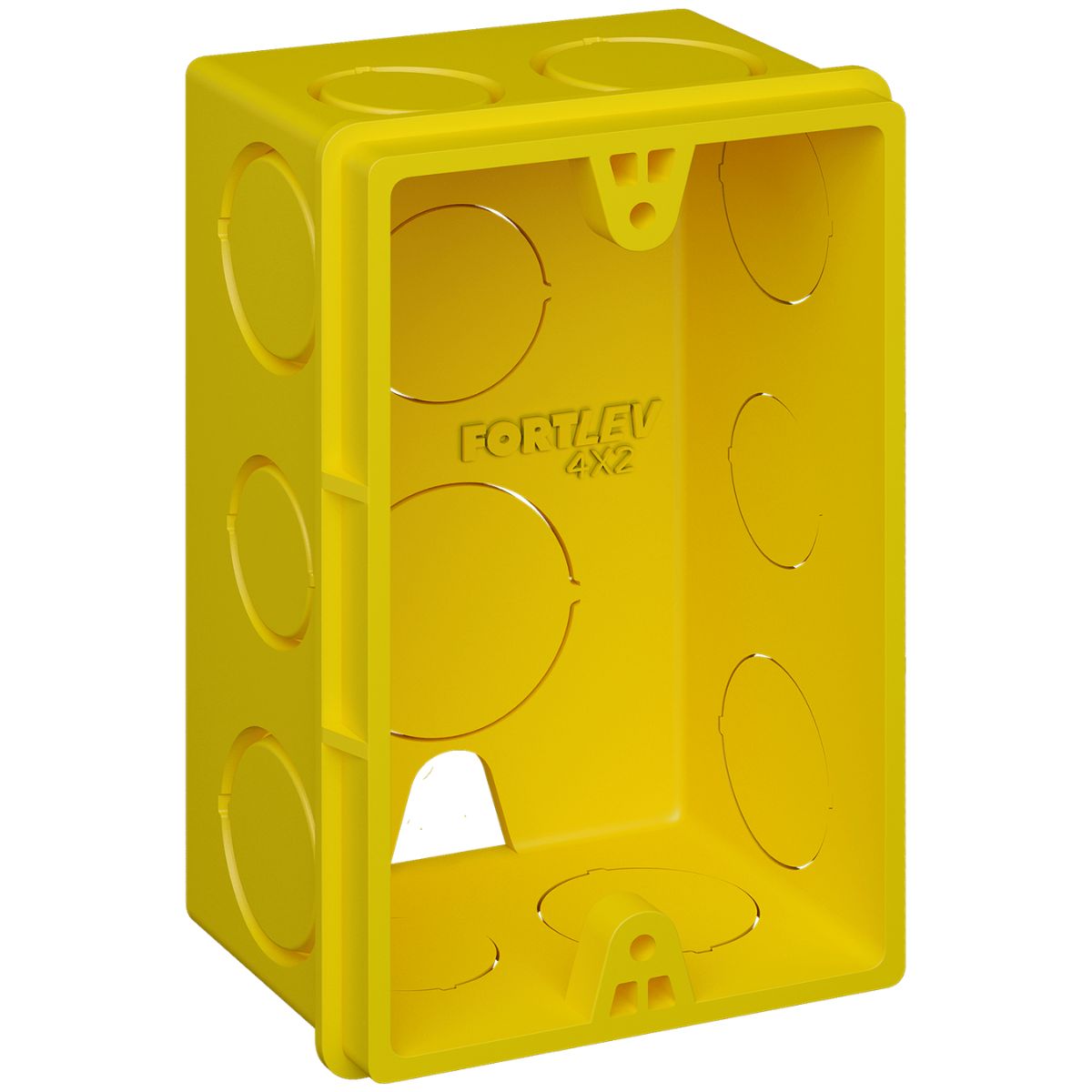 Encontraproduto.com.br - Caixa de Luz Retangular Fortlev  Reforçada