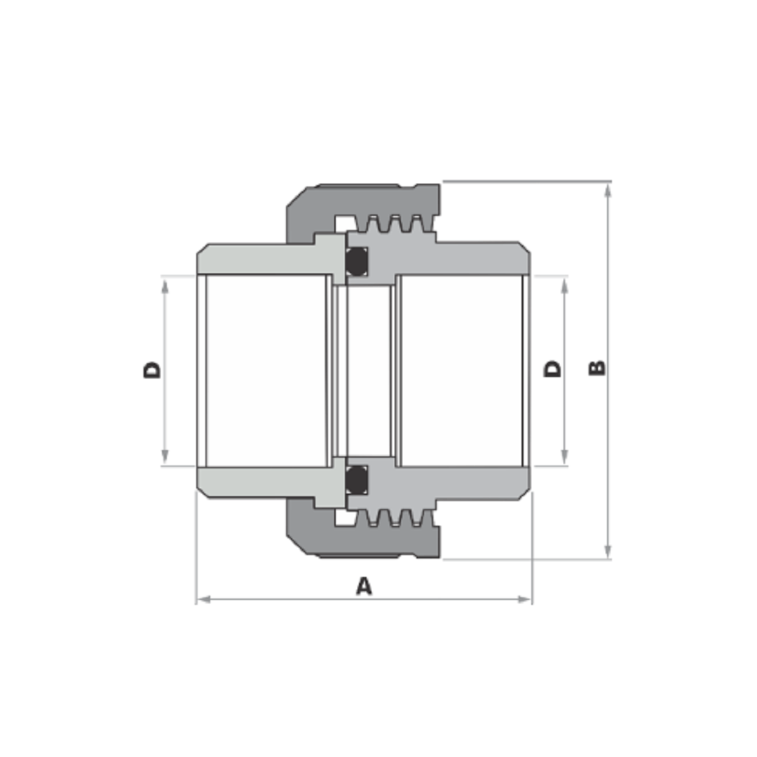 Encontraproduto.com.br - UNIAO PVC 40MM FORTLEV