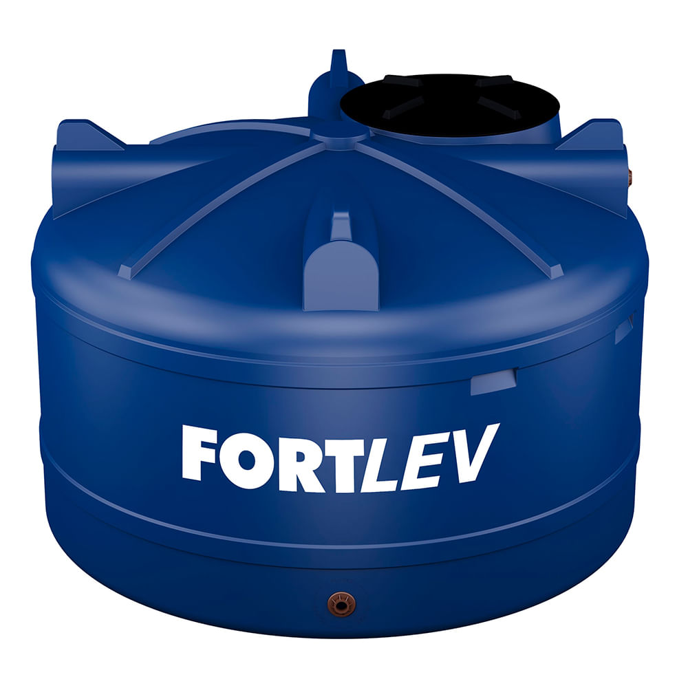 Encontraproduto.com.br - Tanque DÁgua Polietileno Com Tampa Fortlev 2000L