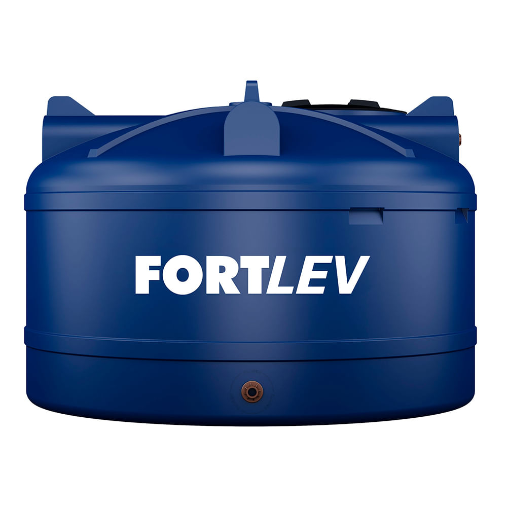 Encontraproduto.com.br - Tanque DÁgua Polietileno Com Tampa Fortlev 2000L