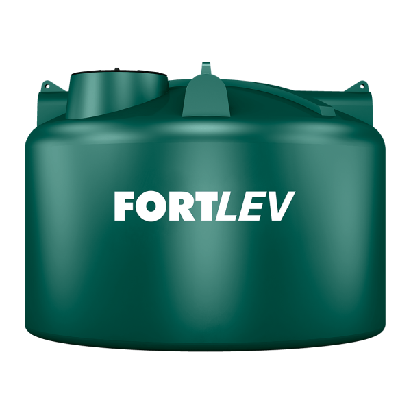 Encontraproduto.com.br - Tanque Polietileno 10.000L Verde - Fortlev