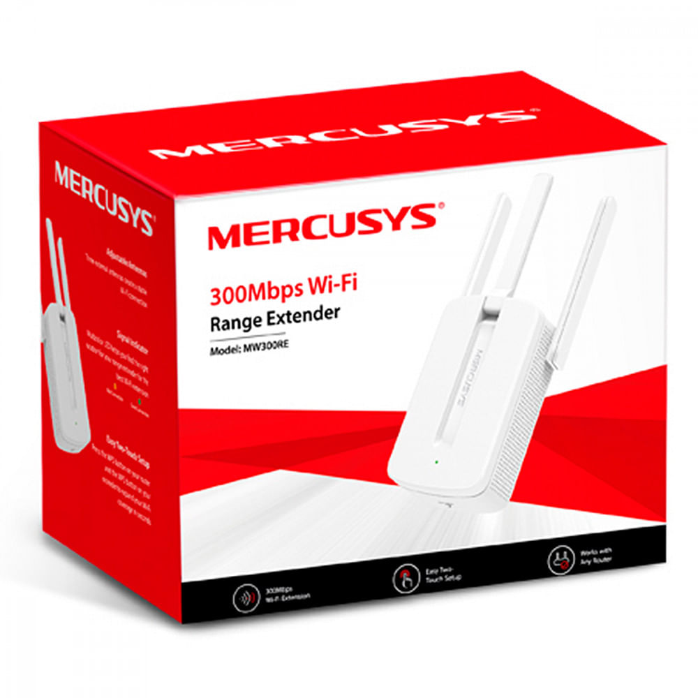 Encontraproduto.com.br - Repetidor WiFi 300Mbps Mercusys MW300RE