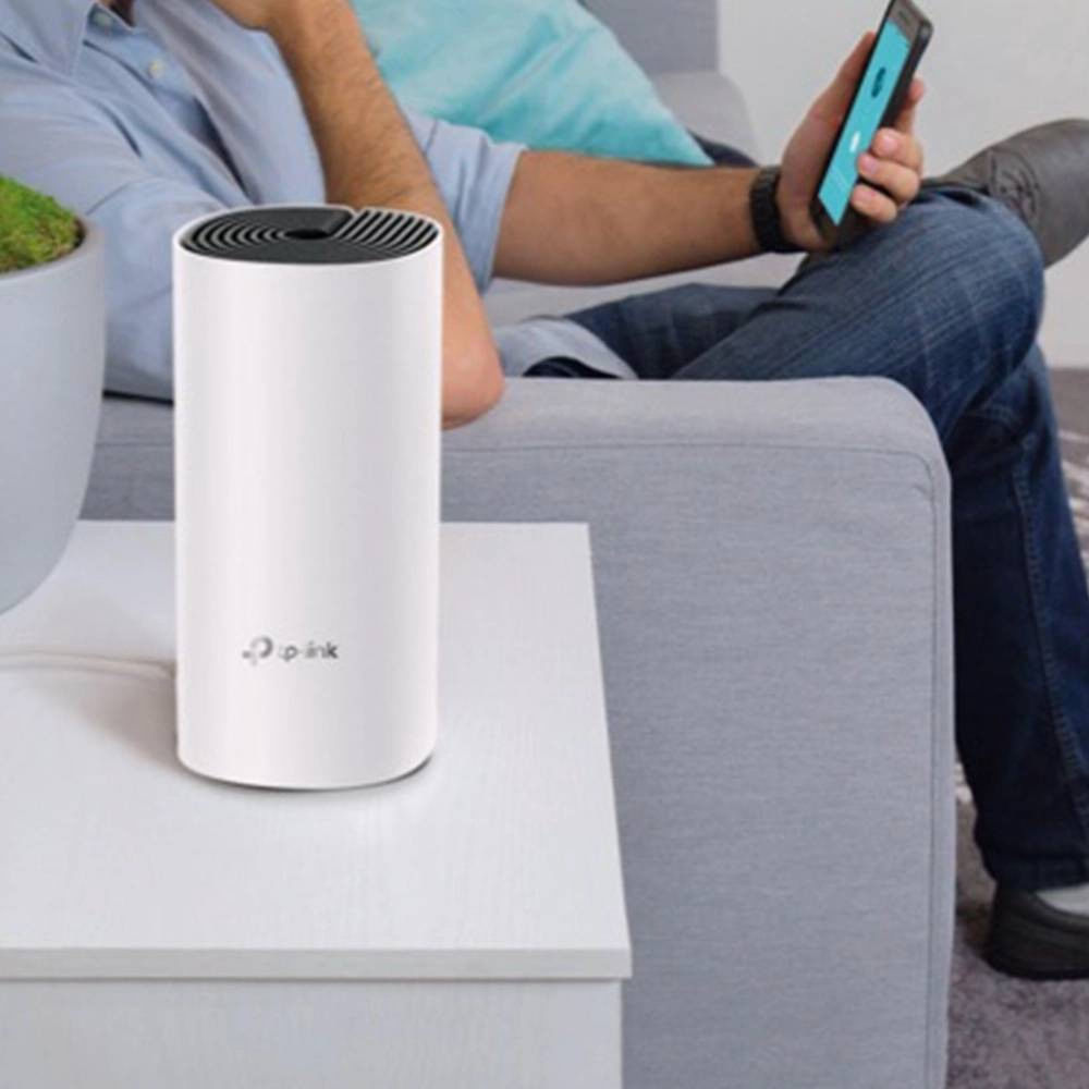 Encontraproduto.com.br - Roteador TP-LINK WI-FI Mesh Gibat Dual Band AC1200 DECO M4(1-PACK)