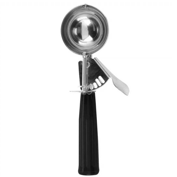 Encontraproduto.com.br - Colher de sorvete com ejetor 6cm de diâmetro aço inox Kehome