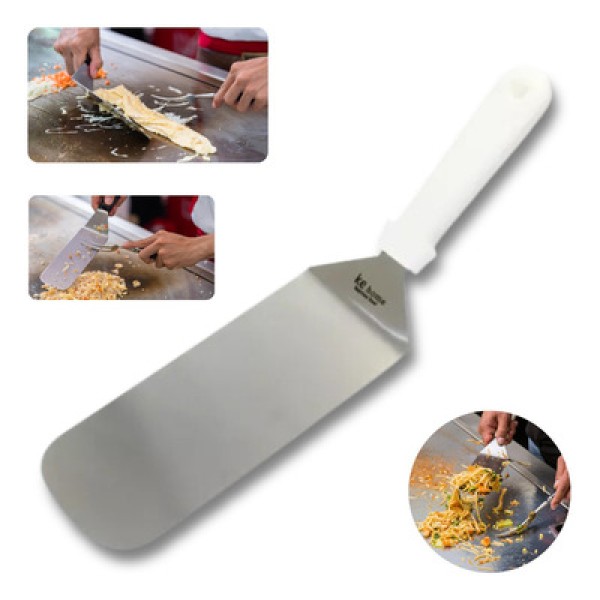 Espátula Curva Para Confeitar Em Inox 33 Cm Gourmet Luxo