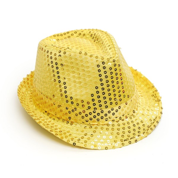 Encontraproduto.com.br - Chapéu com Led Dourado - Cromus