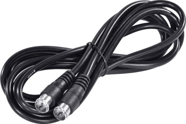 Encontraproduto.com.br - Cabo Coaxial F Macho X F Macho 2 Metros Para Antena Cf+f-2 - Pc / 10