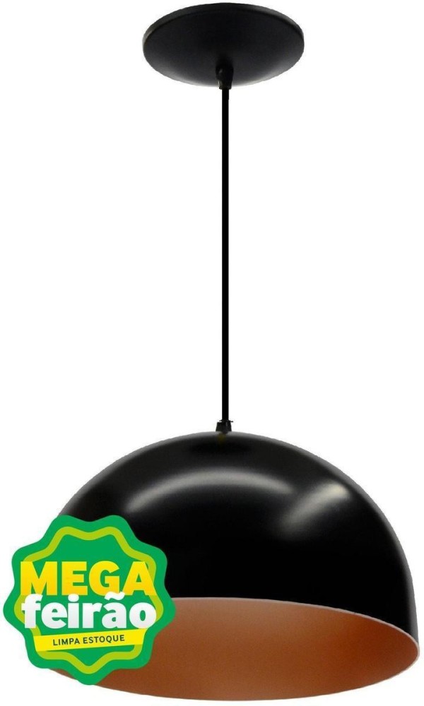Encontraproduto.com.br - Pendente Cônico Alumínio Slim Emalustres