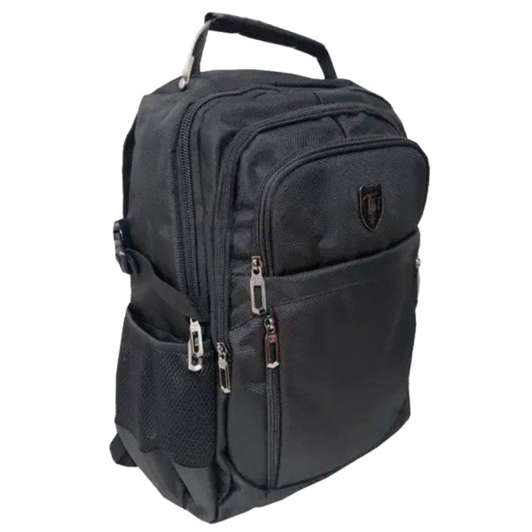 Encontraproduto.com.br - Mochila Executiva Tegaote Preto 47cm USB T3023 (MP)