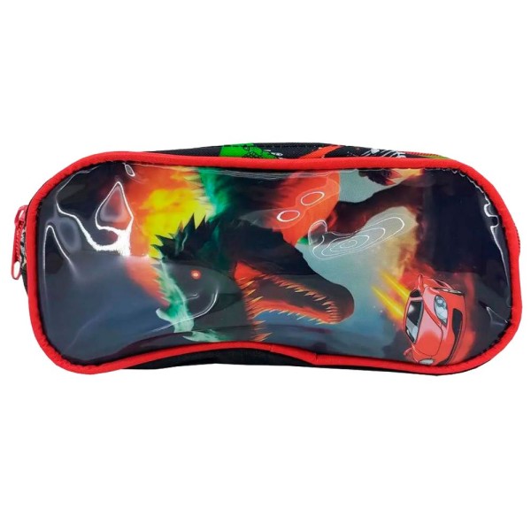 Encontraproduto.com.br - Estojo Duplo Infantil Tegaote Dino Car GK15 Ge75 (MP)