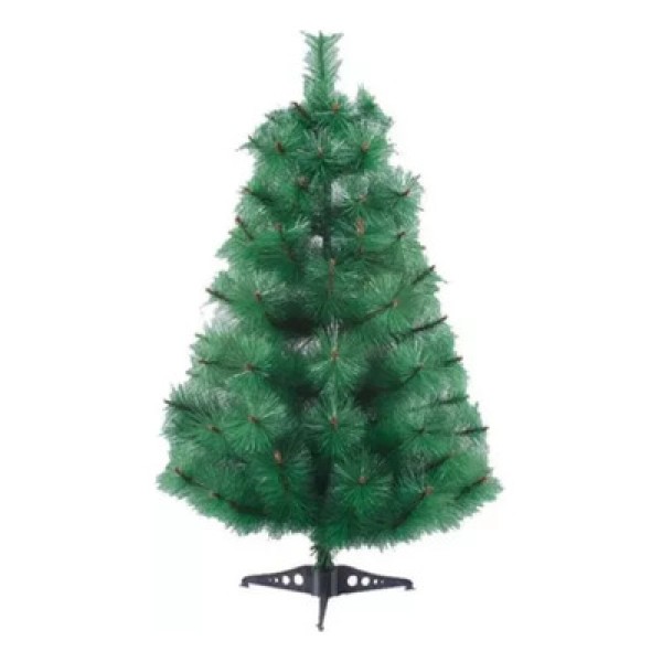 Árvore De Natal Luxo Jaspe 90 cm em Plástico Fartex