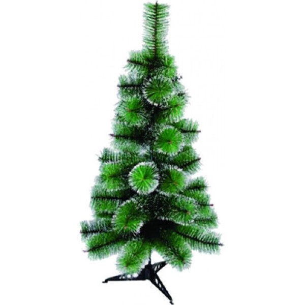 Encontraproduto.com.br - Arvore de Natal Pinheiro Nevado Verde 120cm 90 Galhos - Wincy